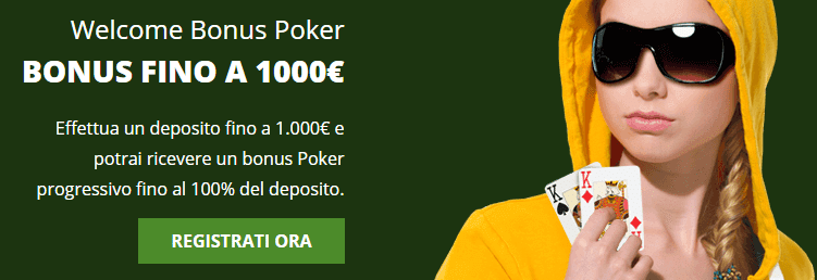 Eurobet bonus poker